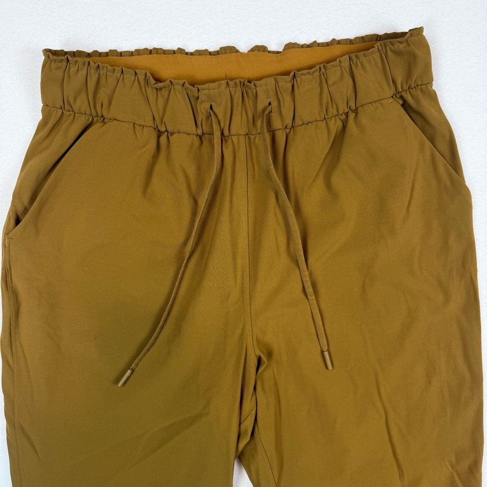 Lululemon Keep Moving Crop 23” Spiced Bronze Pants Stretch High Rise Size 8 - Picture 5 of 11